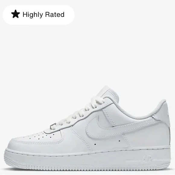 Nike AirForce One Sneakers Women Size 7 - Picture 1 of 7